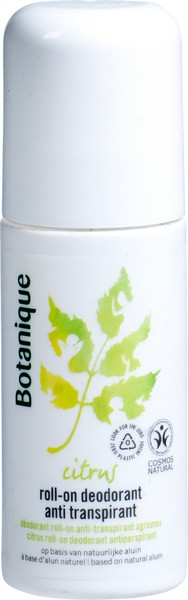 Botanique Citrus deodorant roll on anti transpirant