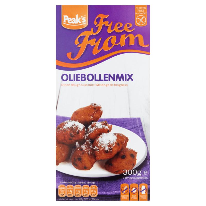 Peak's Free From Oliebollen mix glutenvrij