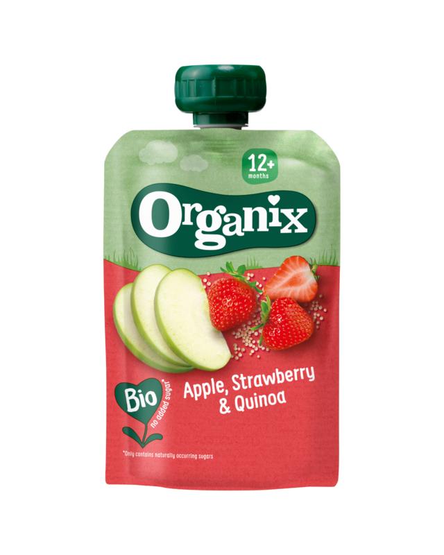 Organix Just apple strawberry quinoa 12+ maanden