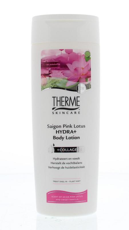 Therme Saigon pink lotus body lotion hydra+
