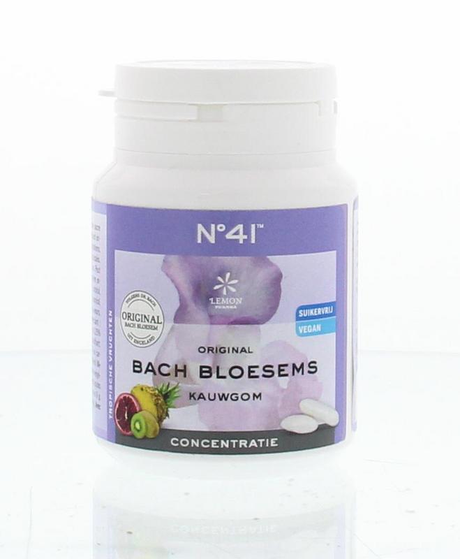 Lemonpharma Bach Bach Bloesem kauwgom No 41 concentratie