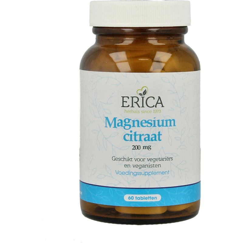 Erica Magnesium citraat 200 mg