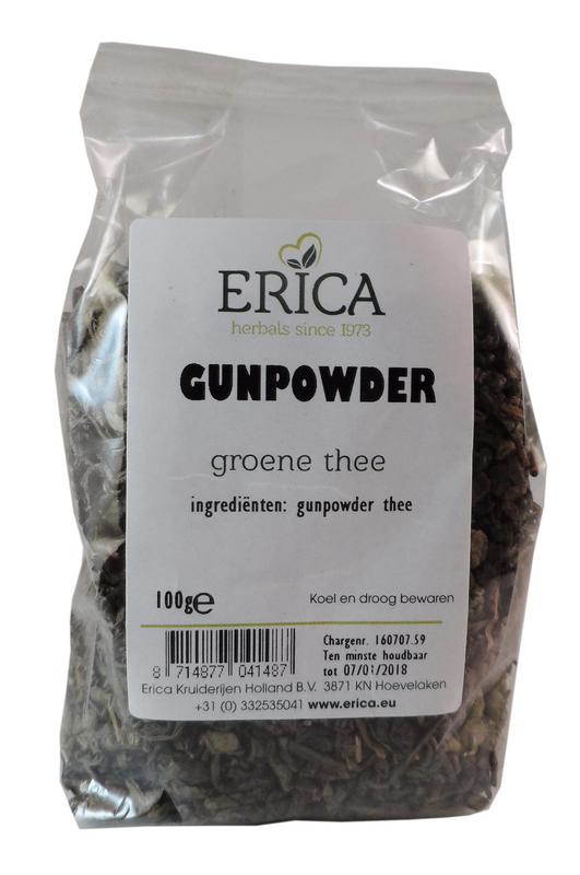 Erica Thee gunpowder green tea