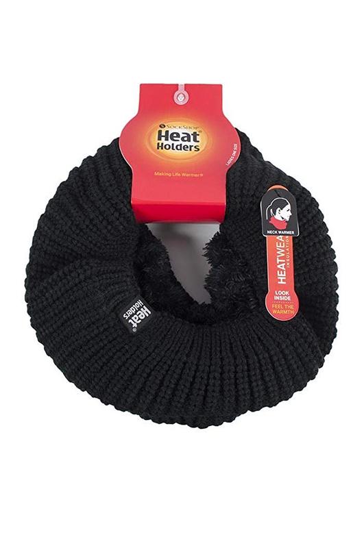 Heat Holders Dames Nekwarmer Boden Zwart one size