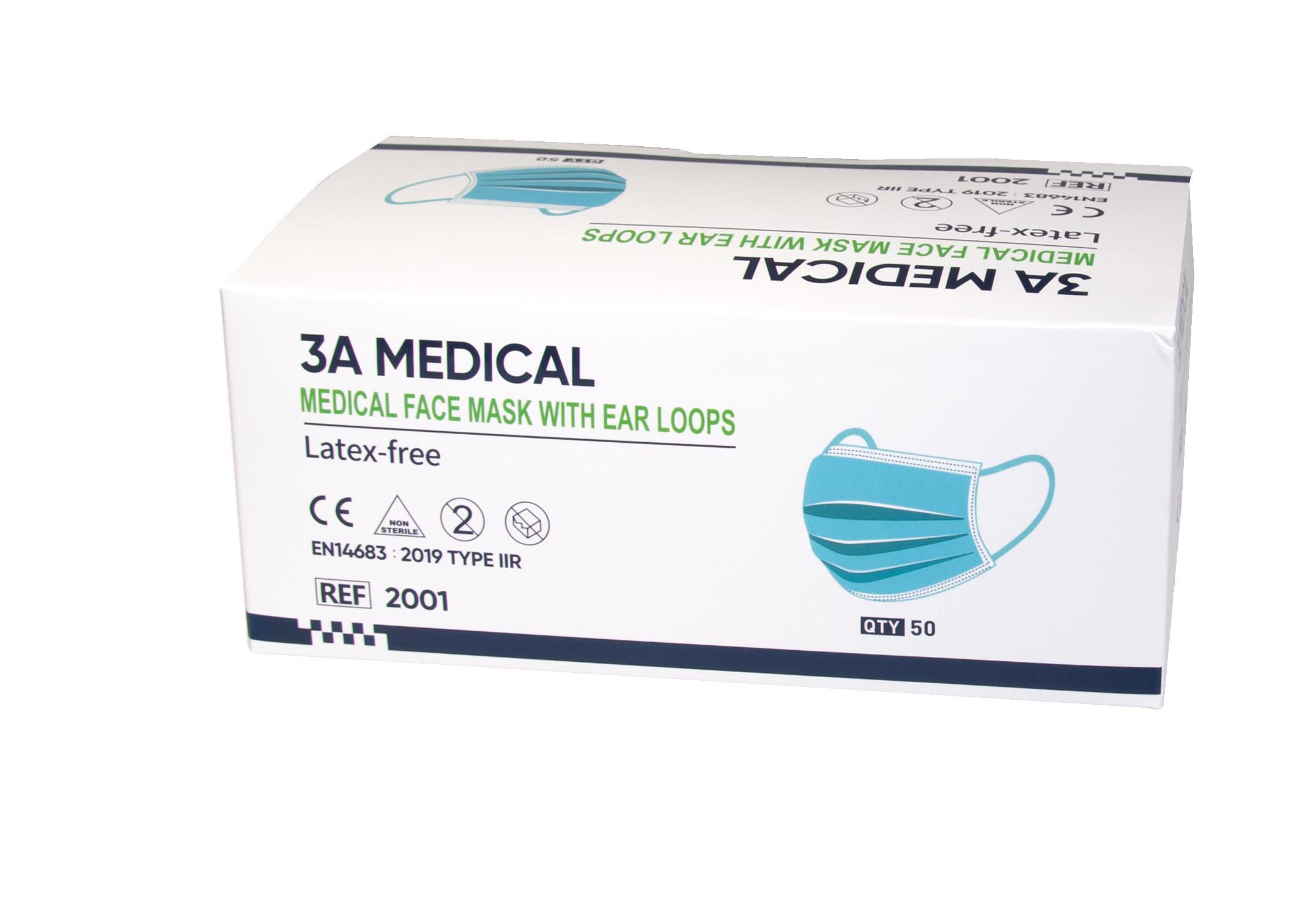 3 laags masker tye iir medical 3a 1